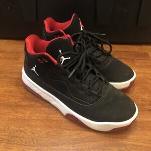 Nike Air Jordan Max Aura 2 Black Red Youth Shoes CN8094-006 Size 5.5Y